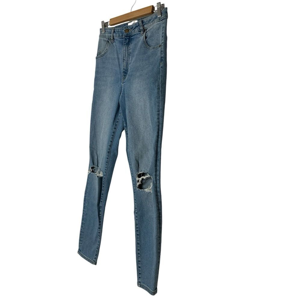 Rolla's Original Jeans Women Size‎ 30 Blue High Rise Stretch Denim Ankle - Picture 7 of 10